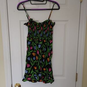 Urban Outfitters Black Floral Top